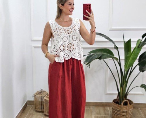 Pantalón Lino
