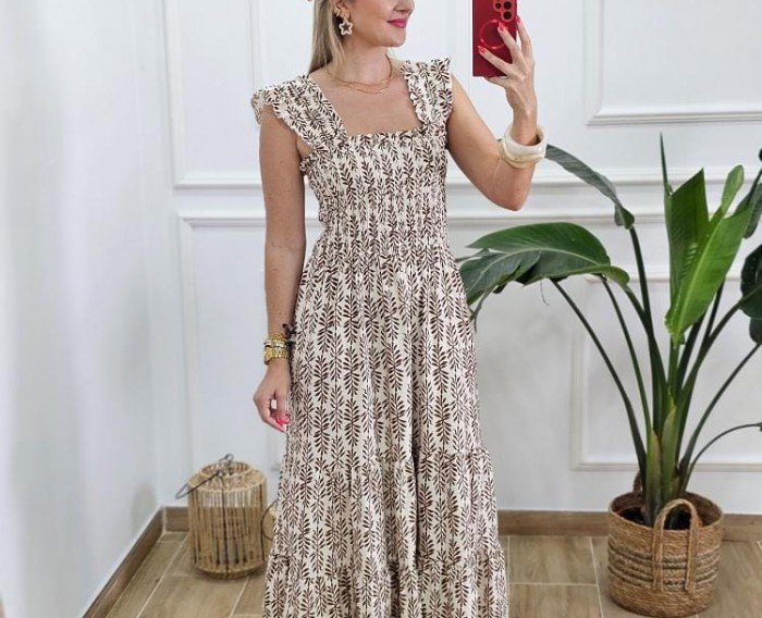 Vestido Café