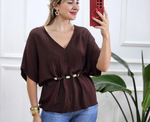 Blusa Piedras