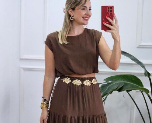 Blusa Caramelo