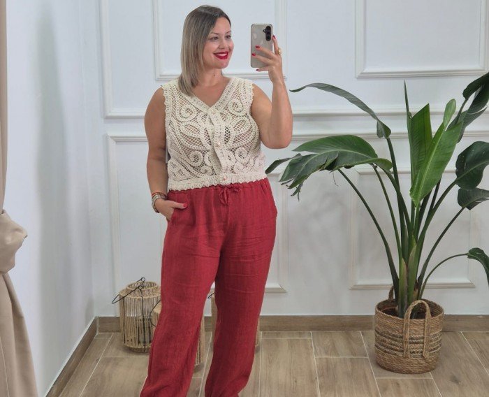 Pantalón Lino