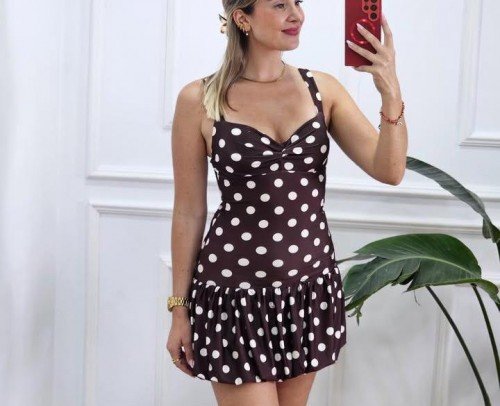 Vestido Lunares