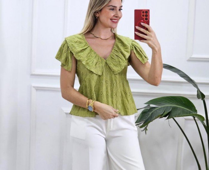 Blusa Pistacho