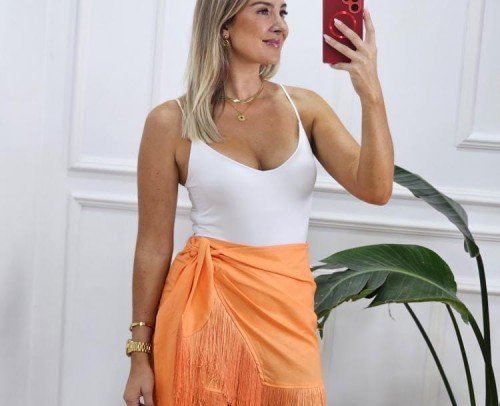 Falda Mandarina