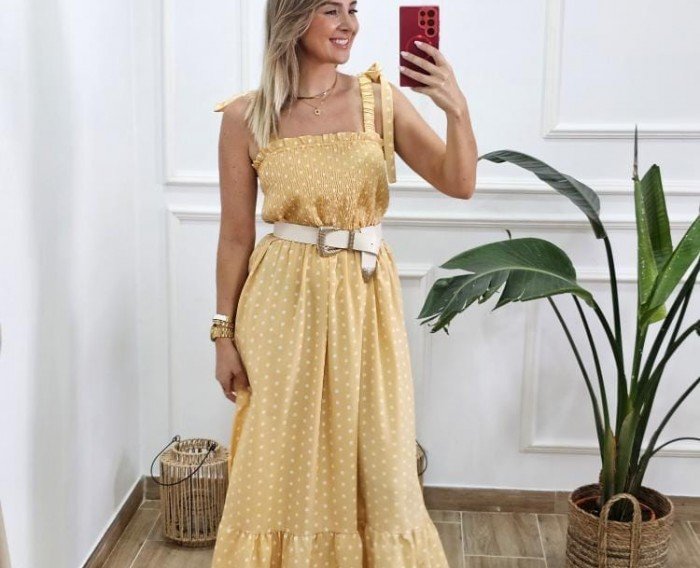 Vestido Lunares