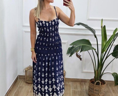 Vestido Mediterráneo