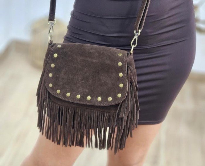 Bolso Piel Tachuelas