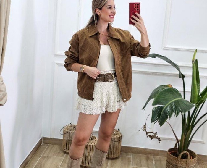 Chaqueta Antelina