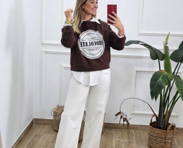 Sudadera Chocolat