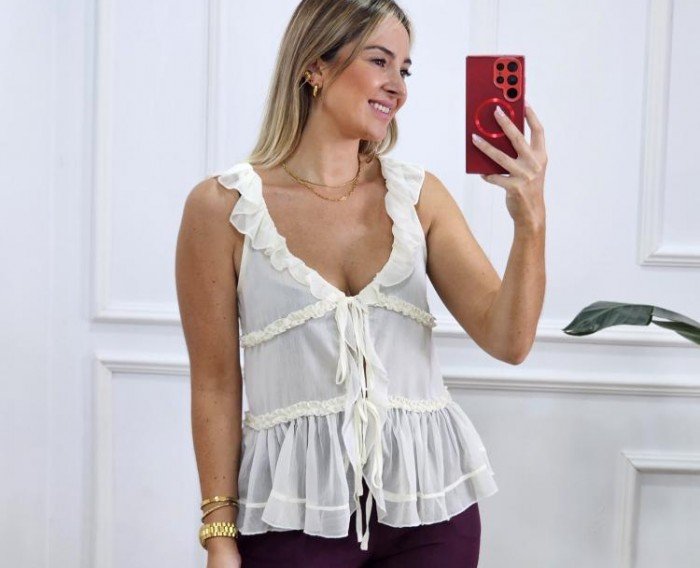 Blusa Gasa Río