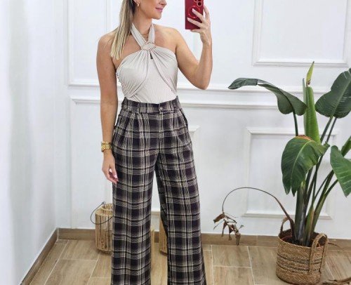 Pantalón Cuadros