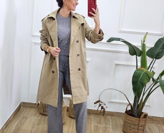 Gabardina New York