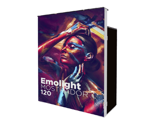 Mostrador con luz Emolight 120