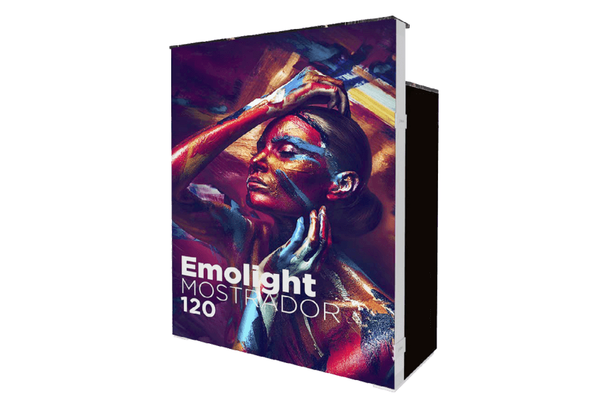 Mostrador con luz Emolight 120