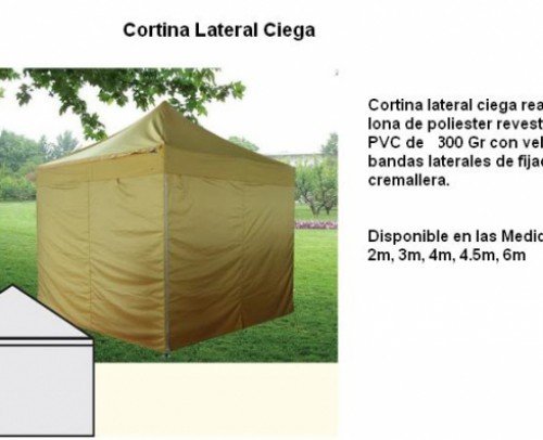 Paredes laterales carpa
