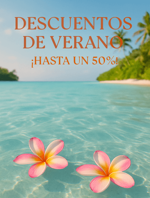 DESCUENTOS DE VERANO 
HASTA -50%