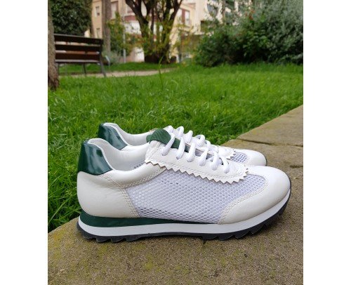 SNEAKER 1070 BLANCO VERDE