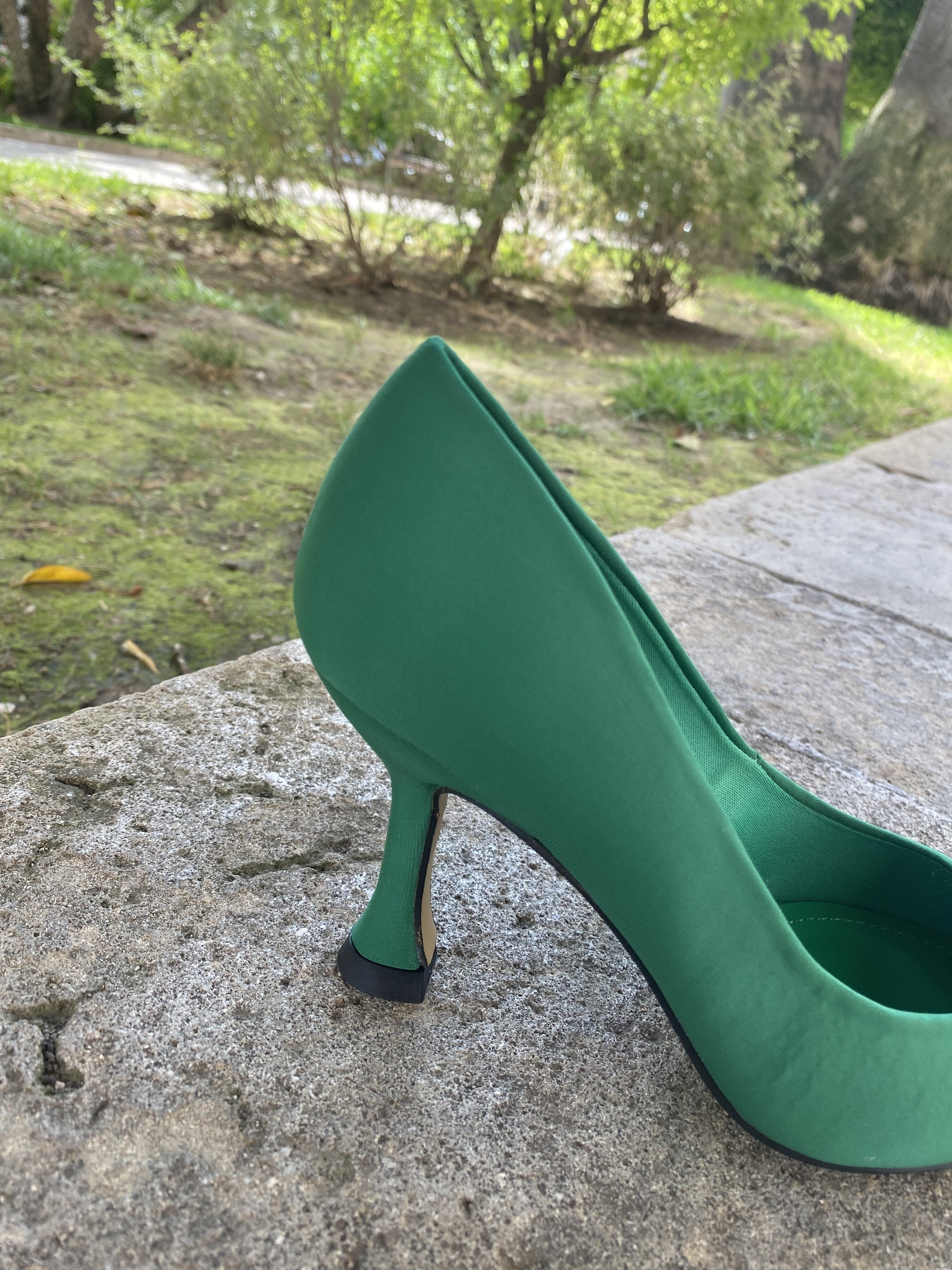 Zapatos de salon cheap verdes