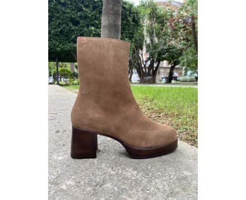 botines tacón
