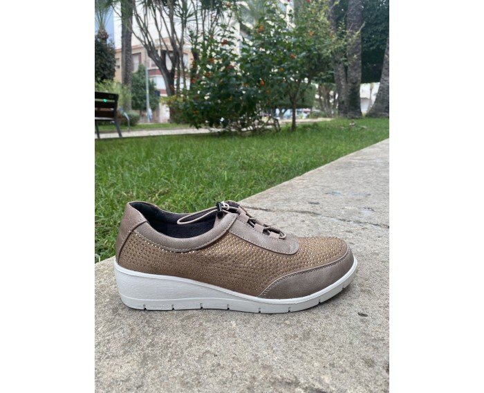 sneaker Mysoft taupe