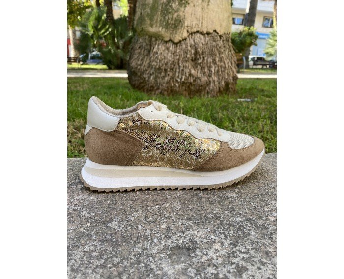 Sneaker joya oro