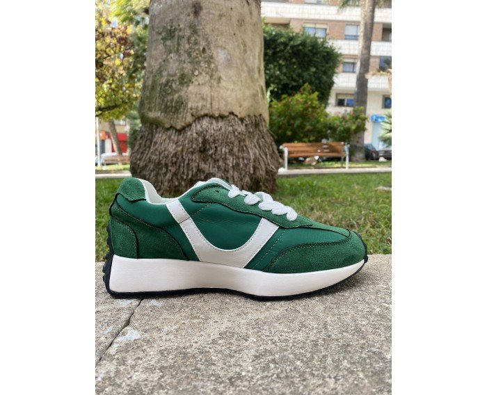 Sneaker Bilbao verde 4080