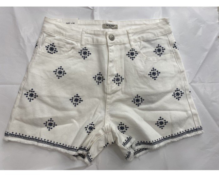short bordado