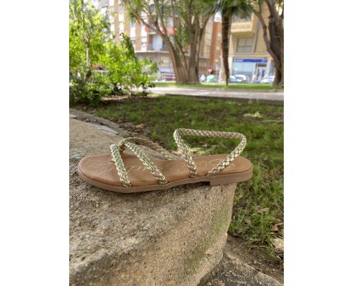 Sandalia toronto oro 930