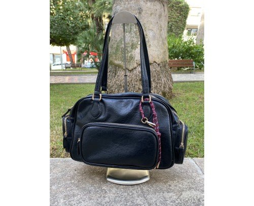 bolso multi bolsillos negro