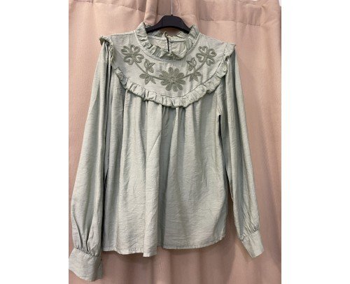 blusa adele verde menta