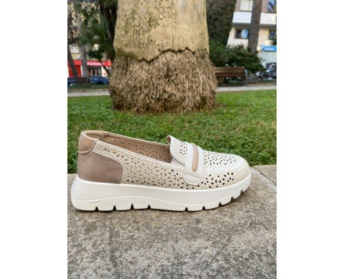 Mocasin beige 25M262