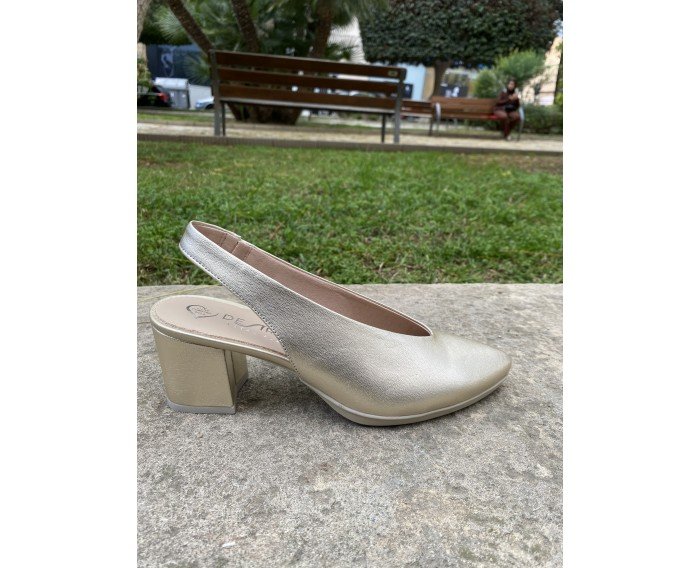 Zapato de salon  Dayer 29 platino Desiree shoes