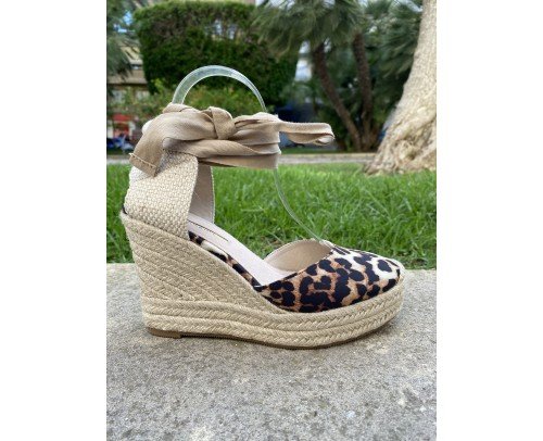 alpargata leopardo 5382