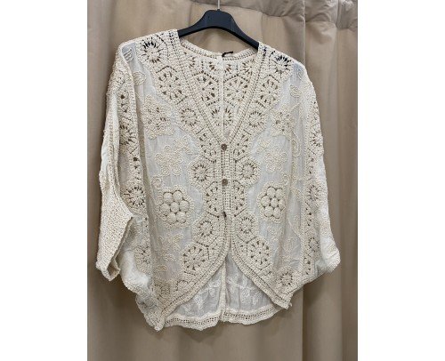 chaqueta crochet
