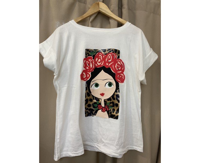 camiseta Frida Pop
