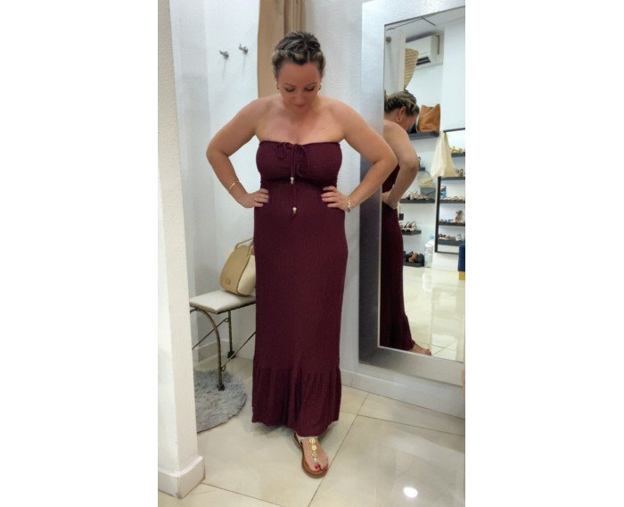 vestido samanà vino