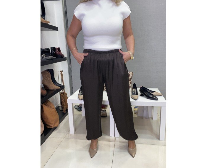 pantalon satinado bombacho