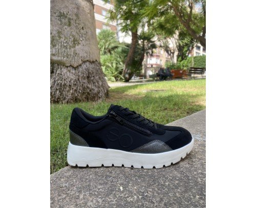 zapatilla eoligeros Demi negro