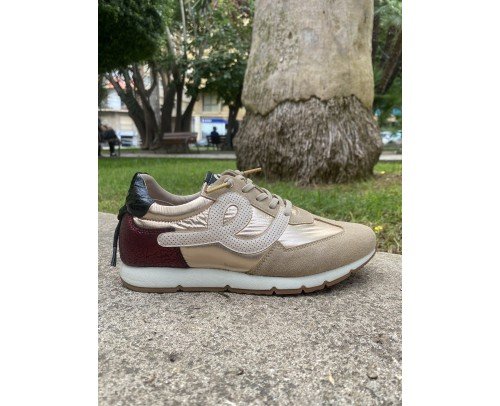 SNEAKER 25E832 BEIGE