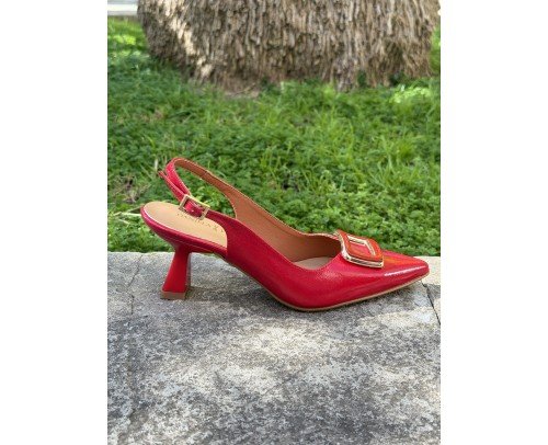 Sal&oacute;n destalonado Rojo