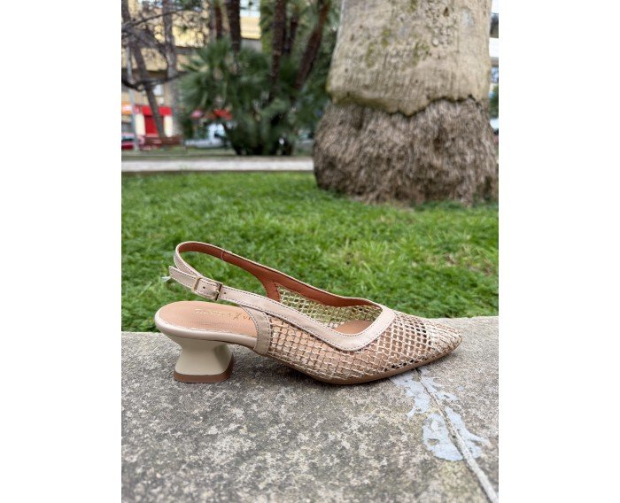 Zapato de salón 2608v napa natural