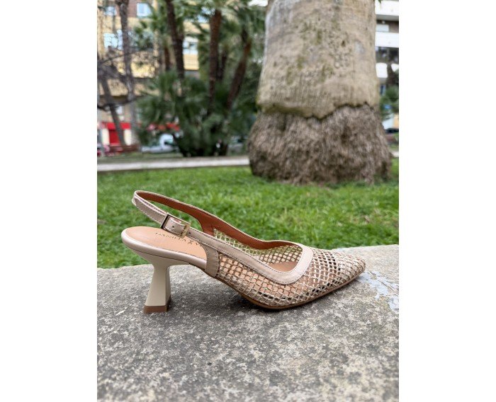 Zapato de salón 2610bd napa natural