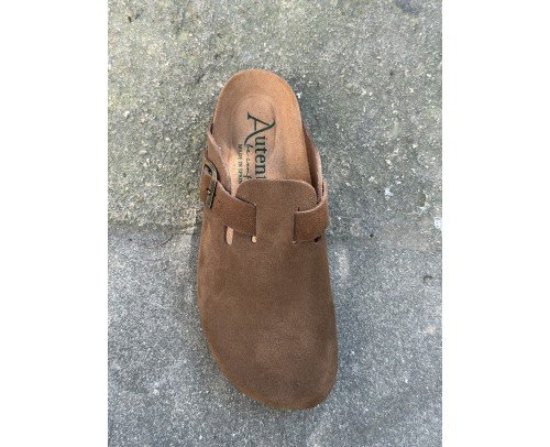 zueco marron oscuro 355