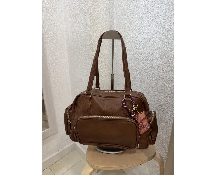 bolso camel