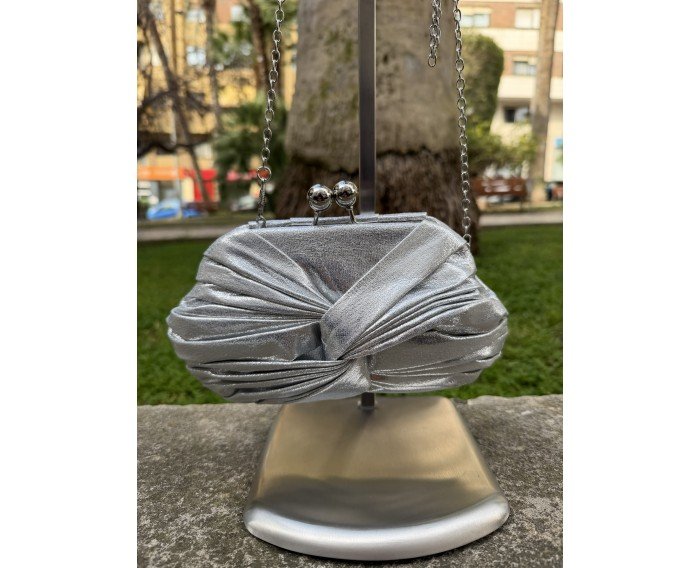 bolso plata