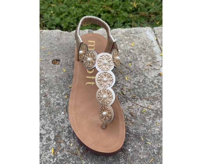 sandalia esclava mysoft 26M172 natural