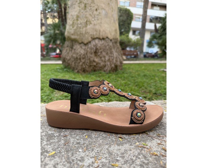 sandalia mysoft negro 26M176