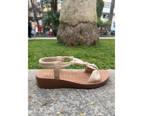 sandalia mysoft platino 26M171