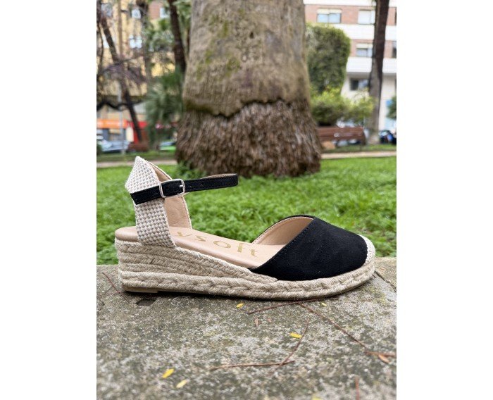 alpargata 25M102 negro