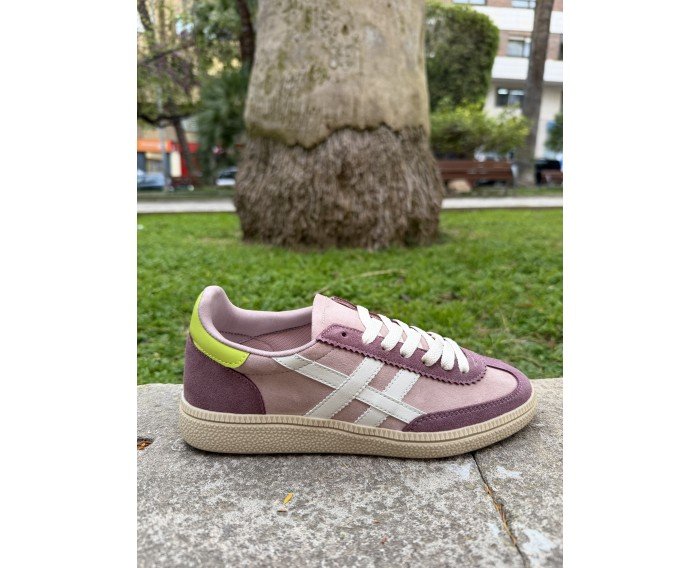 Zapatilla 6045 lima- verde
